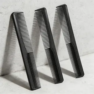 3-Piece Plastic Comb Set, Dual-Sided Hair Styling Comb, Fine-Toothed Brush, Ideal for Salons, Professional Hair Care Tools, Hair Combs, Hairdressing Comb