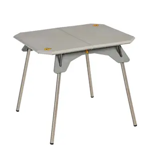 NEMO Moonlander Dual Height Camp Table, Portable Adjustable Camping Table with Dual Height Settings, Foldable Lightweight Outdoor Utility Table for Camping, Picnic, Tailgating, Backpacking and Travel Adventures