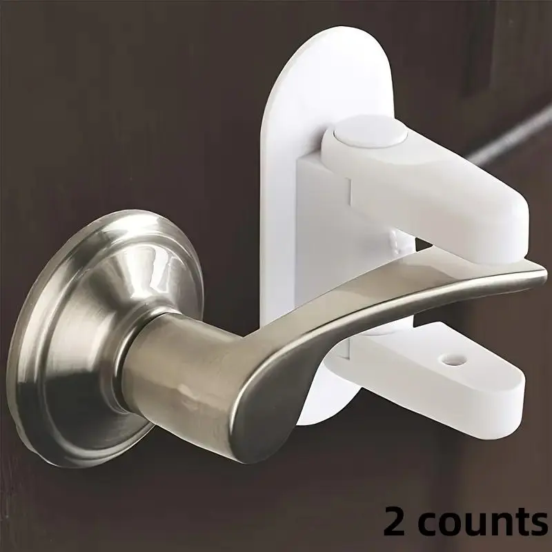 Door Lever Lock, Durable Safety Door Lock, Home Protect Lock, Door Hardware for Home, Office, Apartment, Hotel, Dormitory, Door Security Lock, Secure Lock