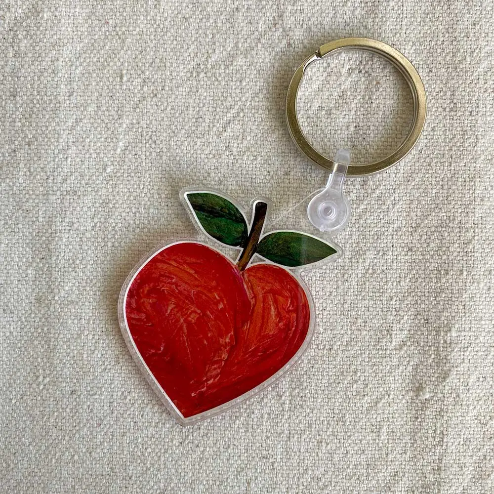Peach - Keychain