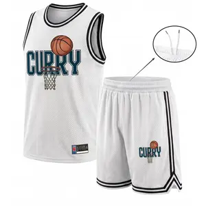 Men's  Letter Basketball Jersey Set, Breathable Round Neck Sportswear, Sleeveless Training Uniform, Stylish Team Outfit, Athletic Apparel for Basketball, Gym, Running, Outdoor Training,Comfortable & Versatile for All Seasons