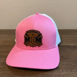 Laser Engraved Leather Patch Hats (3 of 3 Listings)