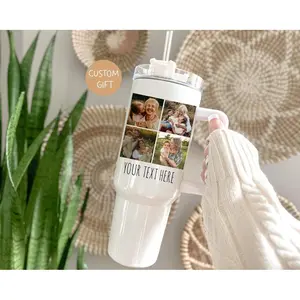 0011   Custom Photo Collage Tumbler 20 40 Oz Picture With Personalization Cup