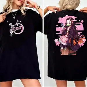 Nezuko Demon Slayer Anime Shirt, Kimetsu No Yaiba Sweatshirt, Gift For Anime Fan, Unisex Sweater Pullover Tee