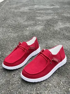 Women's Fashionable Slip-on Sneakers, Casual Comfortable Breathable Sports Shoes, Female All-match Round Toe Shoes for Daily Wear Walking Shoes