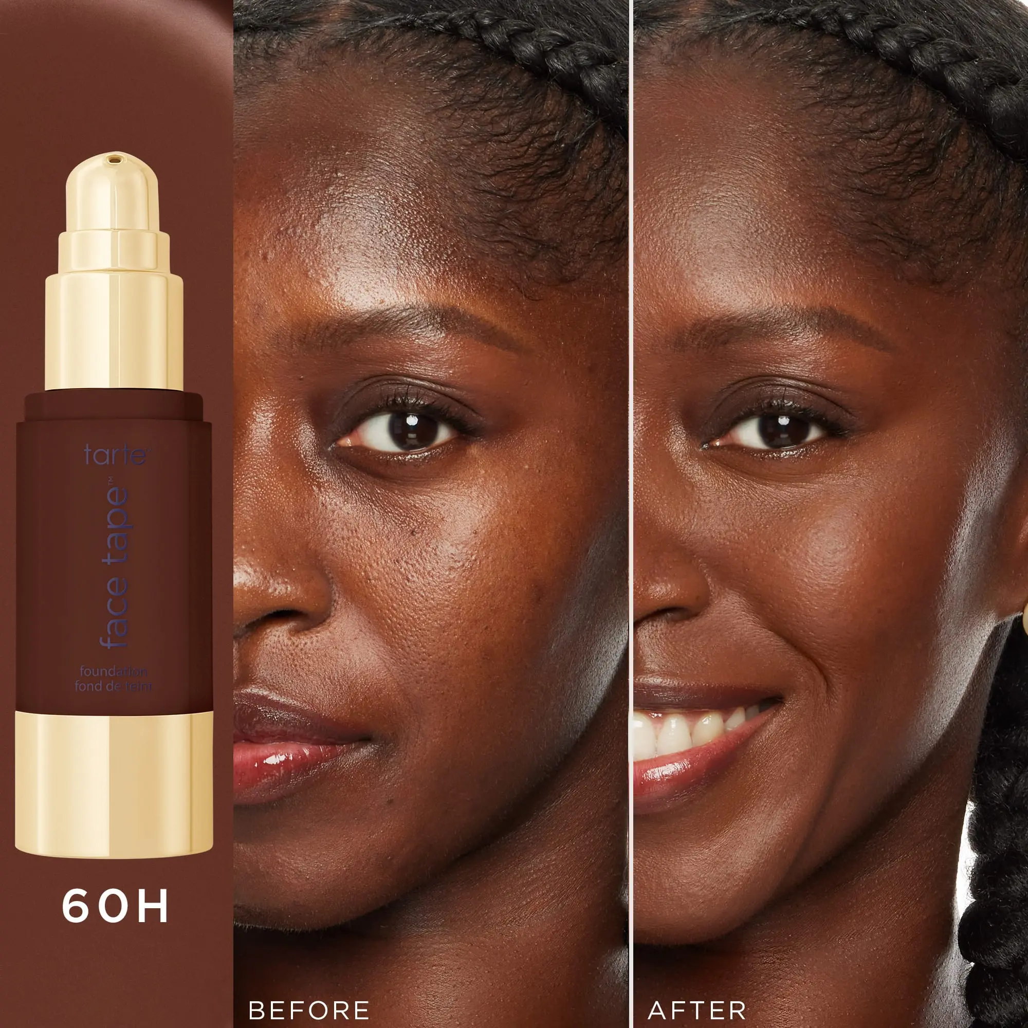 60H mahogany honey (very deep skin with warm