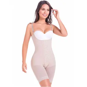 Open Bust Colombian Postpartum Butt Lifter Shapewear Bodysuit Fajas MaríaE 9182