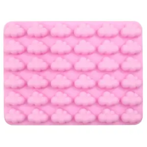 3D Cloud Shaped Silicone Mold, Non-stick Cloud Ice Cube Tray, Baking Tools for Jelly and Pudding