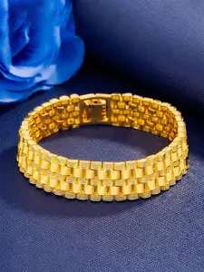 Three-Row Wide Band Watch Chain, Unisex Luxury Bracelet, Hypoallergenic, Perfect Gift for Valentine's Day, Birthday, Friends