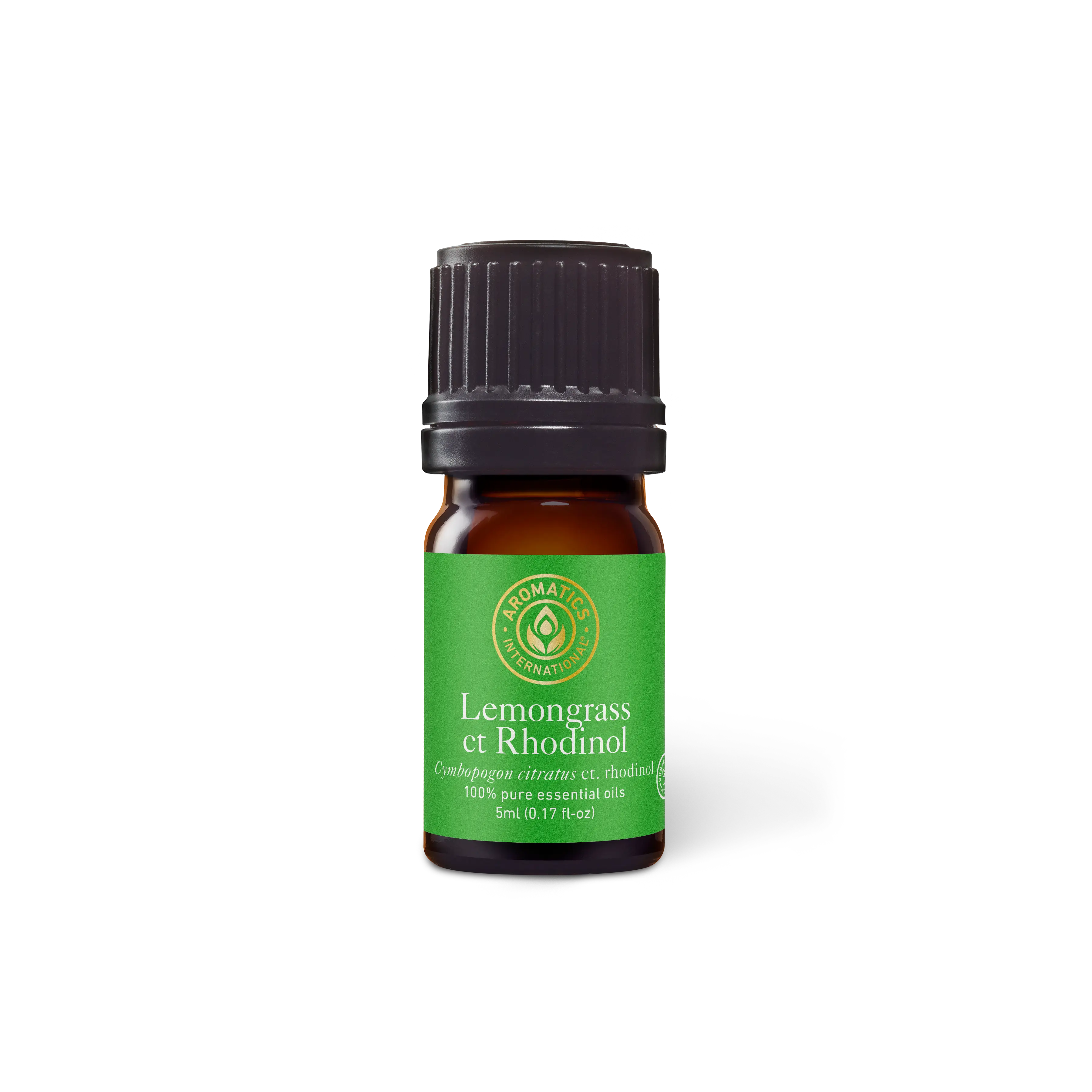 Aromatics International Lemongrass ct Rhodinol Essential Oil for Aromatherapy Wellness Therapeutic Solution