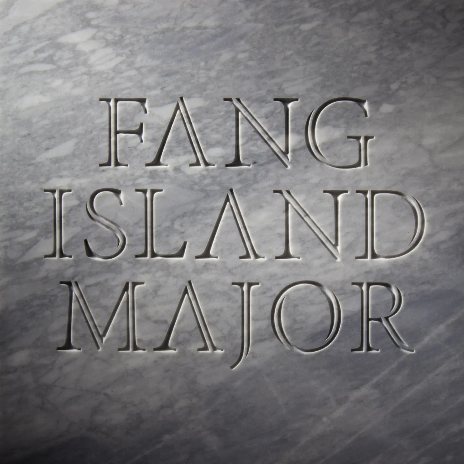 Fang Island - Major - Gray Splatter  [VINYL RECORD - LP] Colored Vinyl, Gray