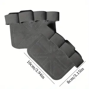 2pcs Non-slip Fitness Gloves, for Strength Training, Weight Lifting Palm Protection, Sports, Gymnastics, Pull Ups