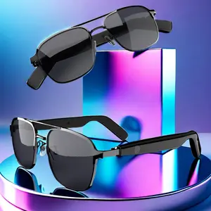 Multifunctional Smart Glasses, Touch Control Smart Sunglasses, Wireless Sunglasses, Bluetooth-compatible Smart Glasses for Men & Women, Wearable, Smart Audio Glasses, Smart Eyewear