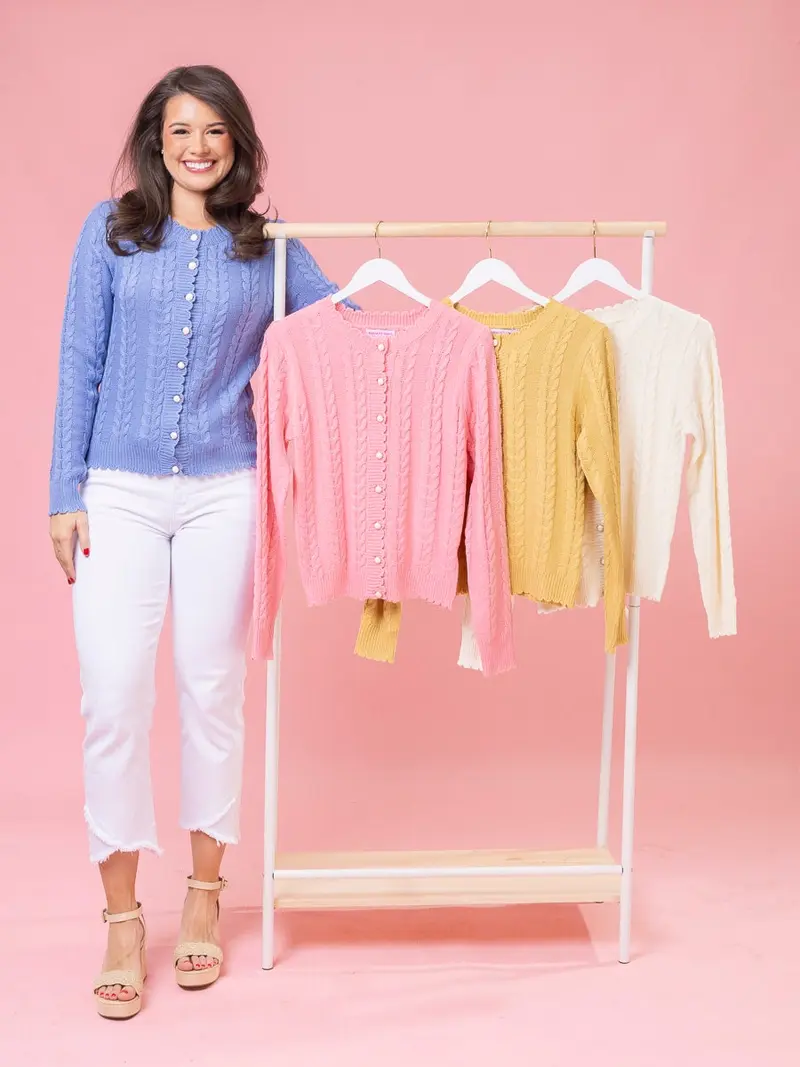 asymmetric button cardigans - TikTok Shop