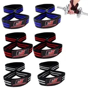 FIGHTSENSE Figure Cuff Weight Lifting Training Gym Straps Hand bar Grip Gloves