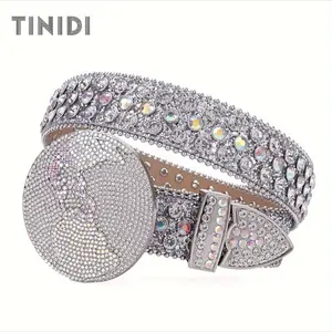 Galaxy rhinestone belt