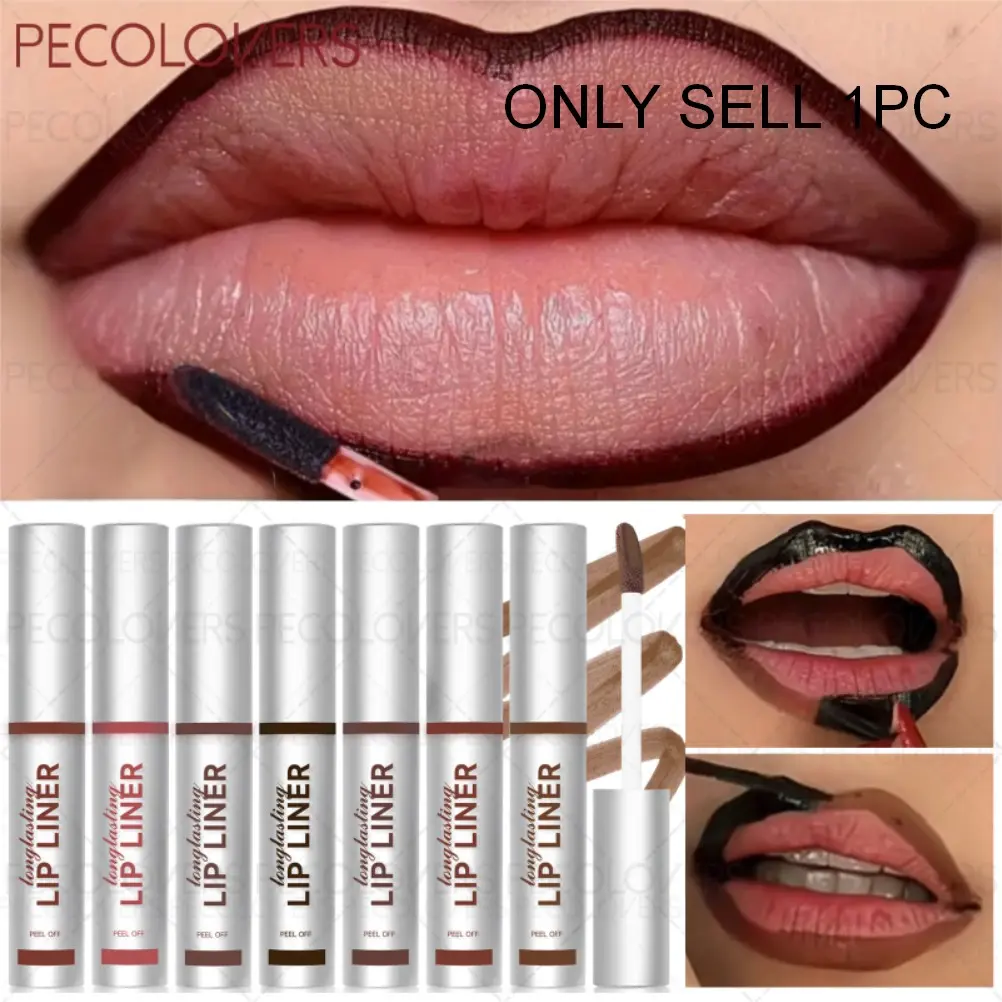 1PC Moisturizing Hydrating Peel-off Lip Gloss, Fast Film-forming, 3D Lip Shape, Perfect Christmas Gift, Travel-Friendly Makeup for Women, Glossy, Cosmetic, Moisture