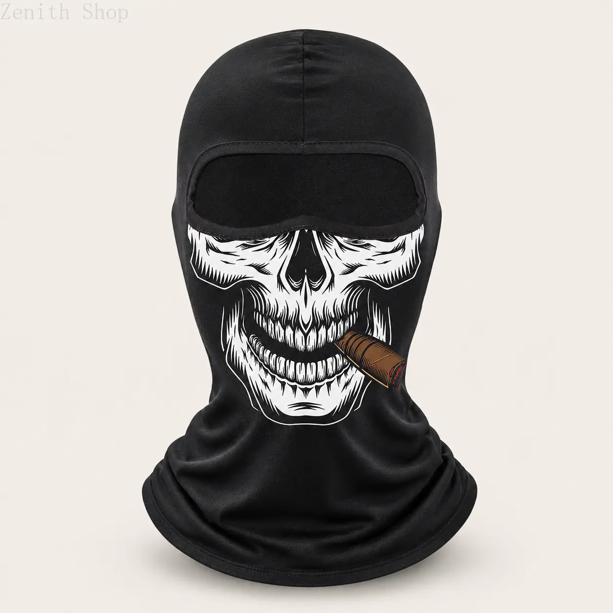 Unisex Adults' Ice Silk Balaclava Face Cover & Mask - 1 Pack Biking Accessory, Breathable, Windproof, Dustproof, Full Face Coverage, Halloween Cartoon Design, All Seasons Use, 1 Size for Cycling, Streetwear