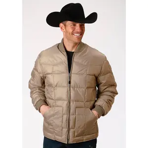 Men's Roper Tan Poly Filled Western Jacket