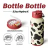 BOTTLE BOTTLE 32oz Insulated Water Bottle with Hidden Storage – Leakproof, Sip & Chug Lid, 24H Hot & Cold