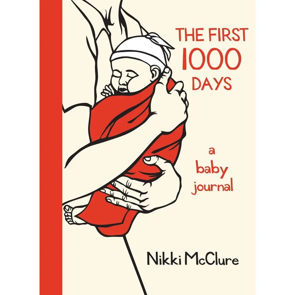 USED Book - The First 1000 Days: A Baby Journal by McClure, Nikki (Paperback) - english