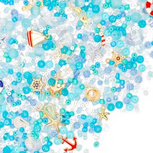 B473]Tiny Bon Voyage DIY Beads DIY Charms Set