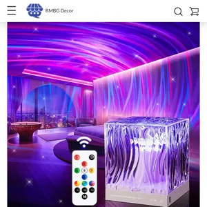 18- Color Aurora Galaxy Projector