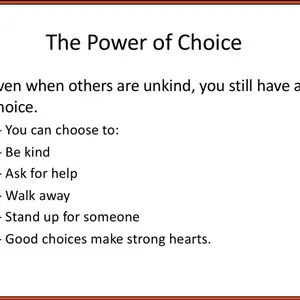 Culture Mindset Matters for Children Anti-Bully Anti-Hate Behavioral Supportive Assistance Facilitator Teacher Guide Notes Choosing Kindness and Courage Campaign