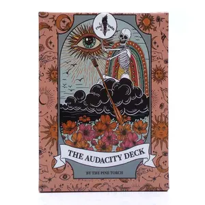 37 Cards Audacity Deck Tarot Card Game Unique, Enhance Intuition & Self-Discovery  Perfect for Personal Growth Exploration  Christmas Halloween Thanksgiving gifts