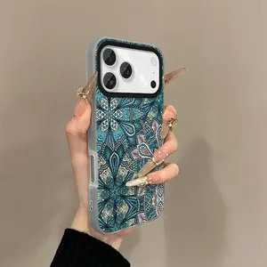 Pattern Blue iPhone 17 Case Air/Max/Pro Trendy Men and Women 16 Luxury Plus Personality 15ins Style Apple Internet Celebrity 14 European and American Plus Creative Pro Minimalist Max New 13 Cartoon 12 Protective Cover 11 Business Fashion Retro