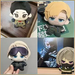 2026 Delta Action 10cm Plush Doll Anime Game Peripheral Soft Stuffed Pendant Keychain Collectible Plush Toy For Anime Game Fans