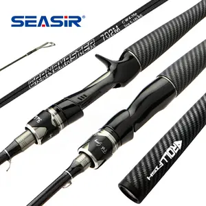 SeaSir Brand Grandmaster Baitcasting  Spinning 2.1m 2.4m Carbon Fiber Carp Fishing Rods Fishing Tackle