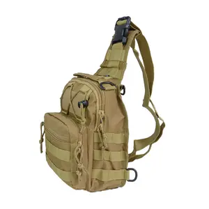 Small saddle bag Army Fan Tactical Burger Chest Bag Small Gannet camouflage multi-functional outdoor leisure cycling mountain camping shoulder bag