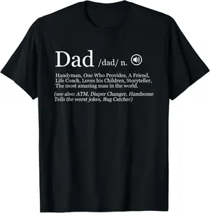Funny Dad Definition T-Shirt