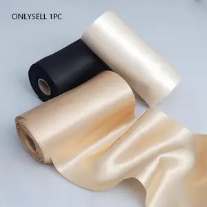 Satin Fabric Roll for Wedding Chair Sashes | Silky Chair Bow Decoration | Event Party Draping Fabric | Wedding Chair Decorations