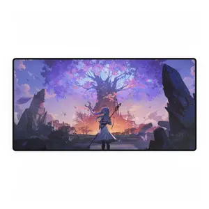 Frieren Beyond Journey's End Desk Mat, Frieren Stark Fern Mouse Pad, Keyboard Mat, Frieren Anime Desk Mat For Office, Gift For Gamer
