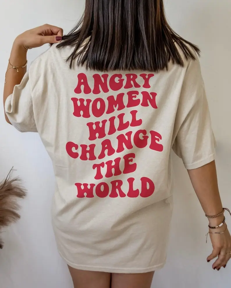 Feminist TShirt - Feminist Shirt, Vintage Aesthetic, Equal Rights, Empowered Woman, Feminist Gift, Trendy Shirt, Aesthetic Clothes