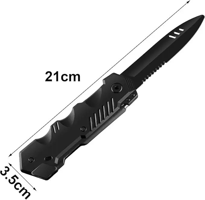 Boao 4 Pieces Retractable Knife Prop False Trick Gadget Toy Disappearing Dagger Fake Plastic Blade for Halloween Fools Day Party