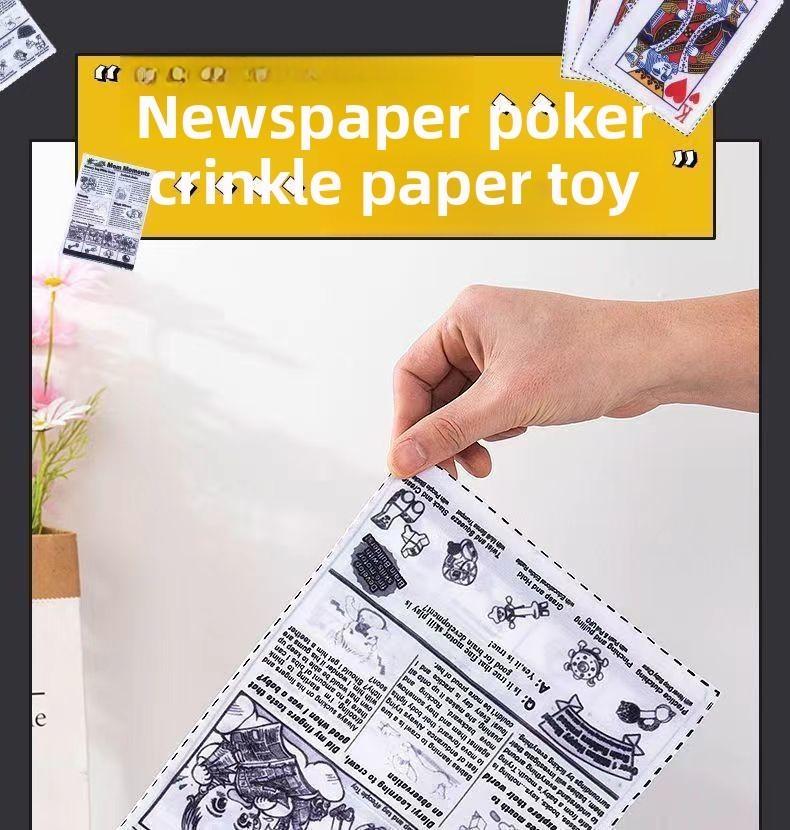 Pet Balloon Indestructible Newspaper Dog Toy Squeaky Chew for Boredom Relief Thickened Durable Teeth Cleaning Realistic Crinkle Safe Non Toxic Washable Quick Dry Interactive Play