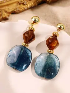 A pair of cute, fashionable, elegant, simple, and exquisite resin women's earrings, suitable for daily commuting, festivals, and parties, as women's earrings