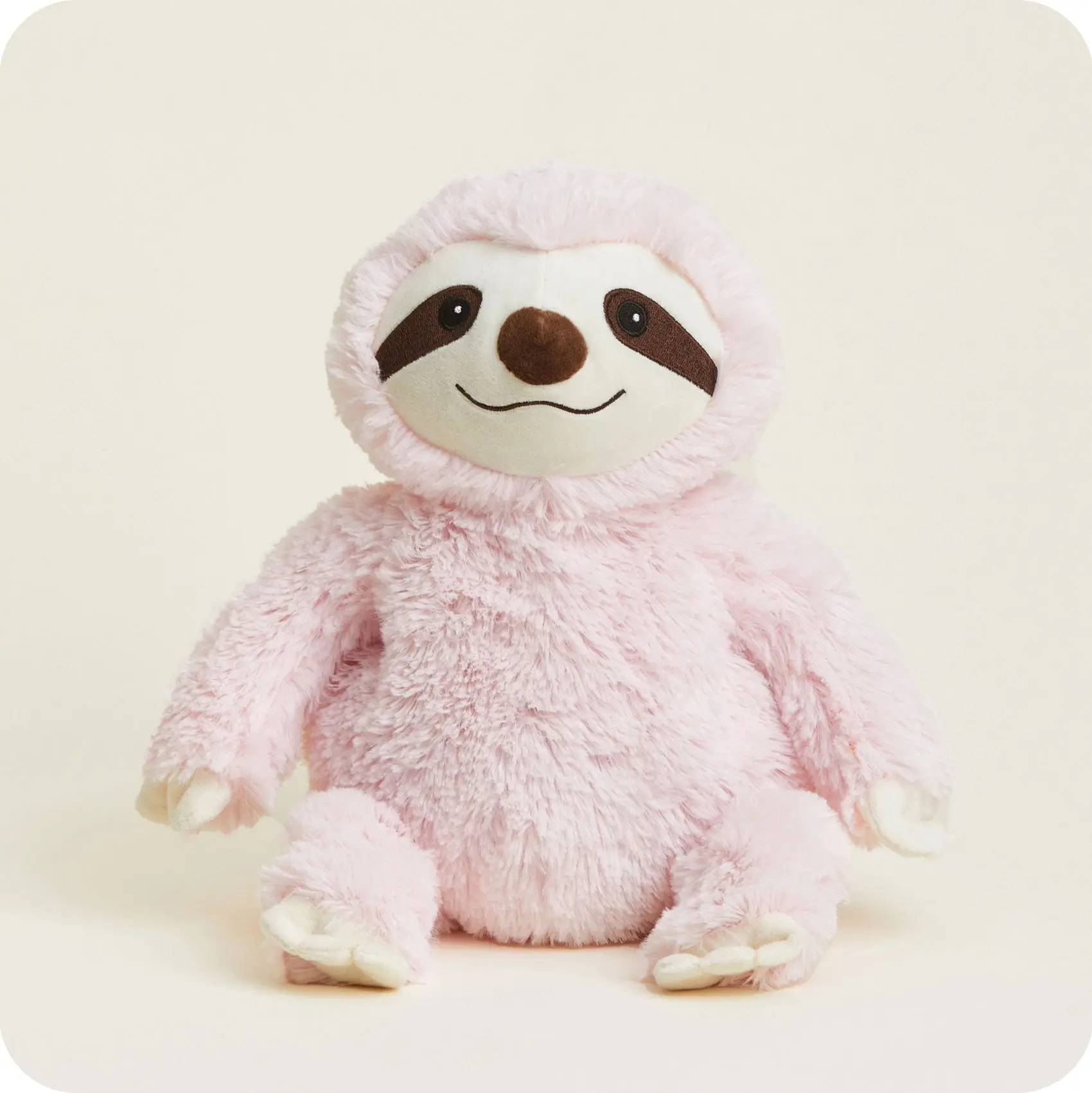 Pink Sloth Warmies - Heatable, Chillable, and Weighted Plush