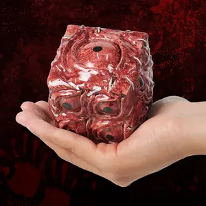 Cursed Dice Eye of Destiny Resin Dice Perfect for Home Party Halloween Ornaments Spooky Touch to Your Home Party