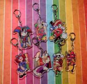 The Amazing Digital Circus Acrylic Charm Keychains