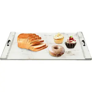 Noodle Board Stove Cover with Handles, Pine Wood Stove Top Cover, Stove Top Cutting Board, Counter Space Top Covers for Kitchen 22 * 30inch (white) Knives Chopping