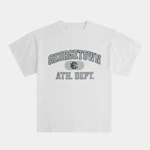 EE Georgetown Athletic Dept Graphic T-Shirt – Vintage College Style Unisex Oversized Cotton Tee