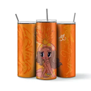 Tropi coqueta Doll Stainless Steel Tumbler  Drinkware Cup