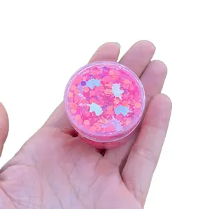 Pink Glow unicorn party body and hair gel