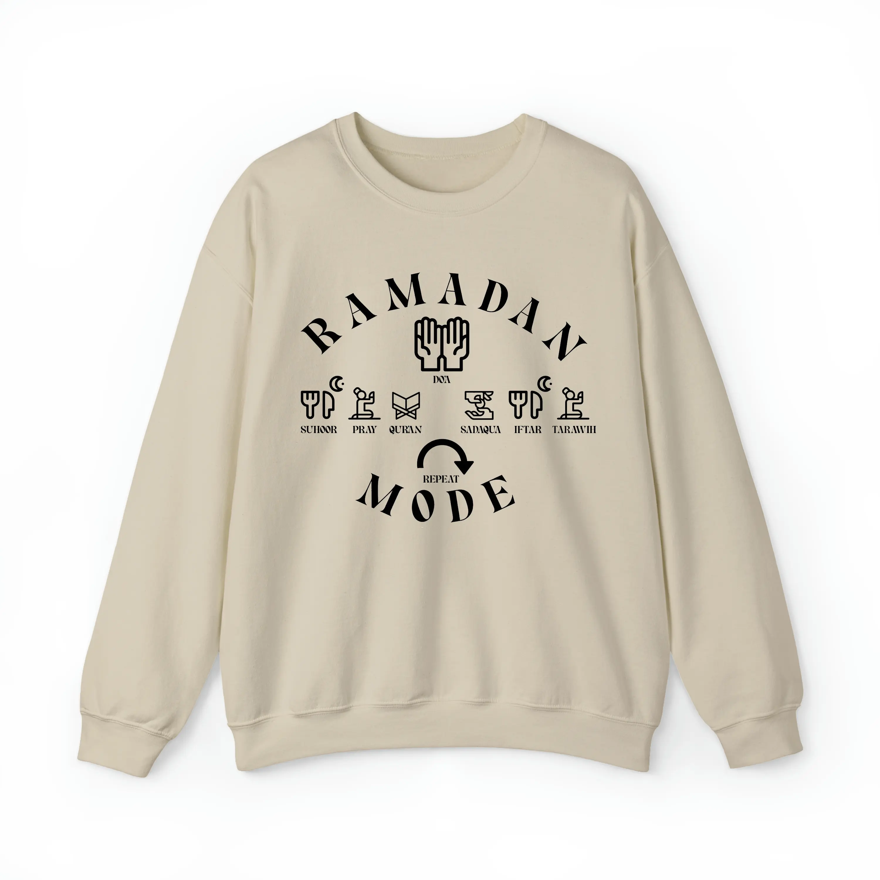 Ramadan Mode Sweatshirt, Family Ramadan Sweater, Ramadan Mubarak Shirt, Ramadan Kareem Shirt, Muslim Shirt, Eid Mubarak crewneck