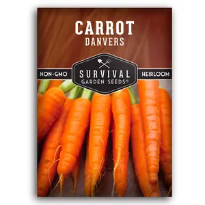 Danvers Carrot Seeds - High-Quality Seeds for Your Garden