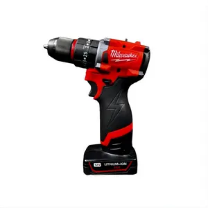 Milwaukee M12 Sub‑Compact 10mm Brushless Drill/Driver, 0-470 / 0-1,650 RPM, 45 / 60 Nm Max Torque, 13‑Clutch Settings, 10mm Metal Chuck, For Tight Space Drilling And Fastening